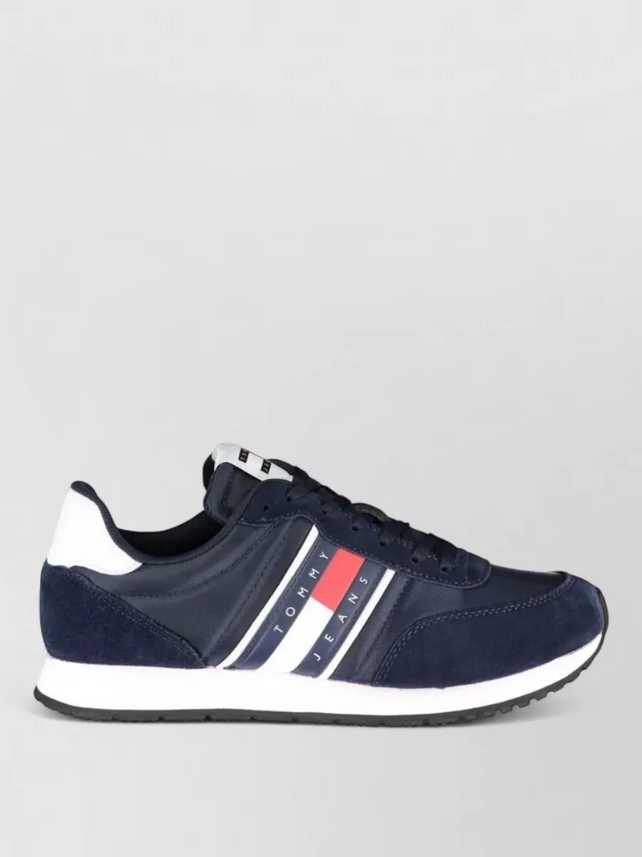 Tommy Hilfiger Leather Lace-Up Sneakers