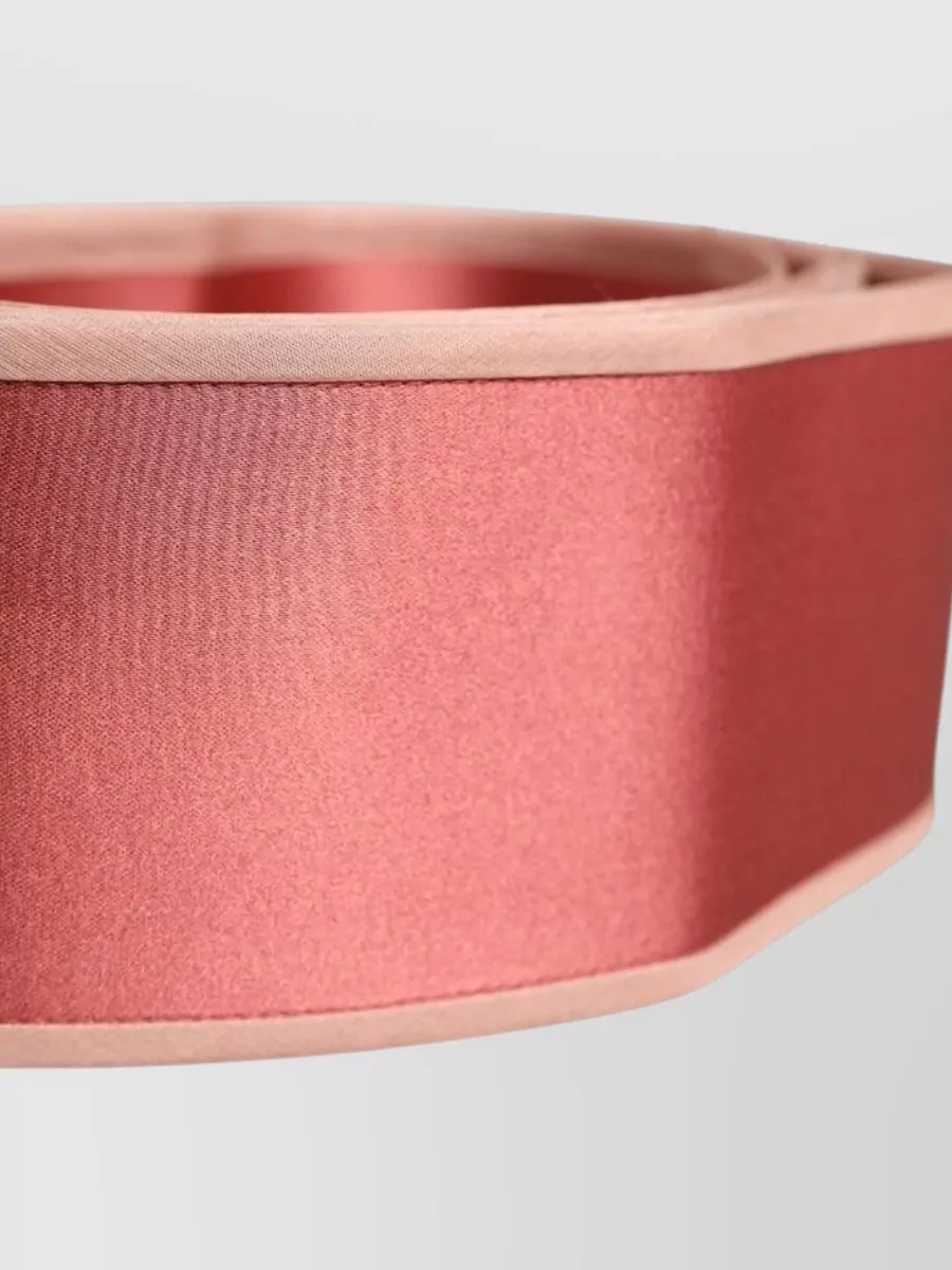 Dolce&Gabbana Silk Satin Waist Belt