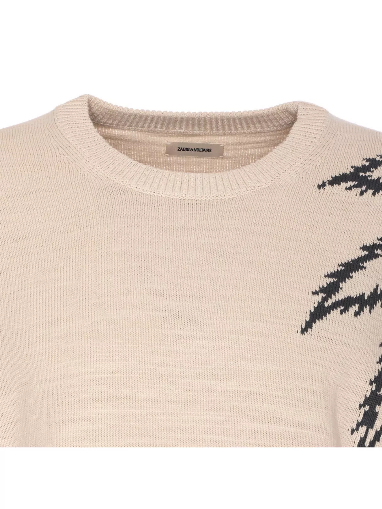 Zadig & Voltaire And White Marko Palm Tree Sweater