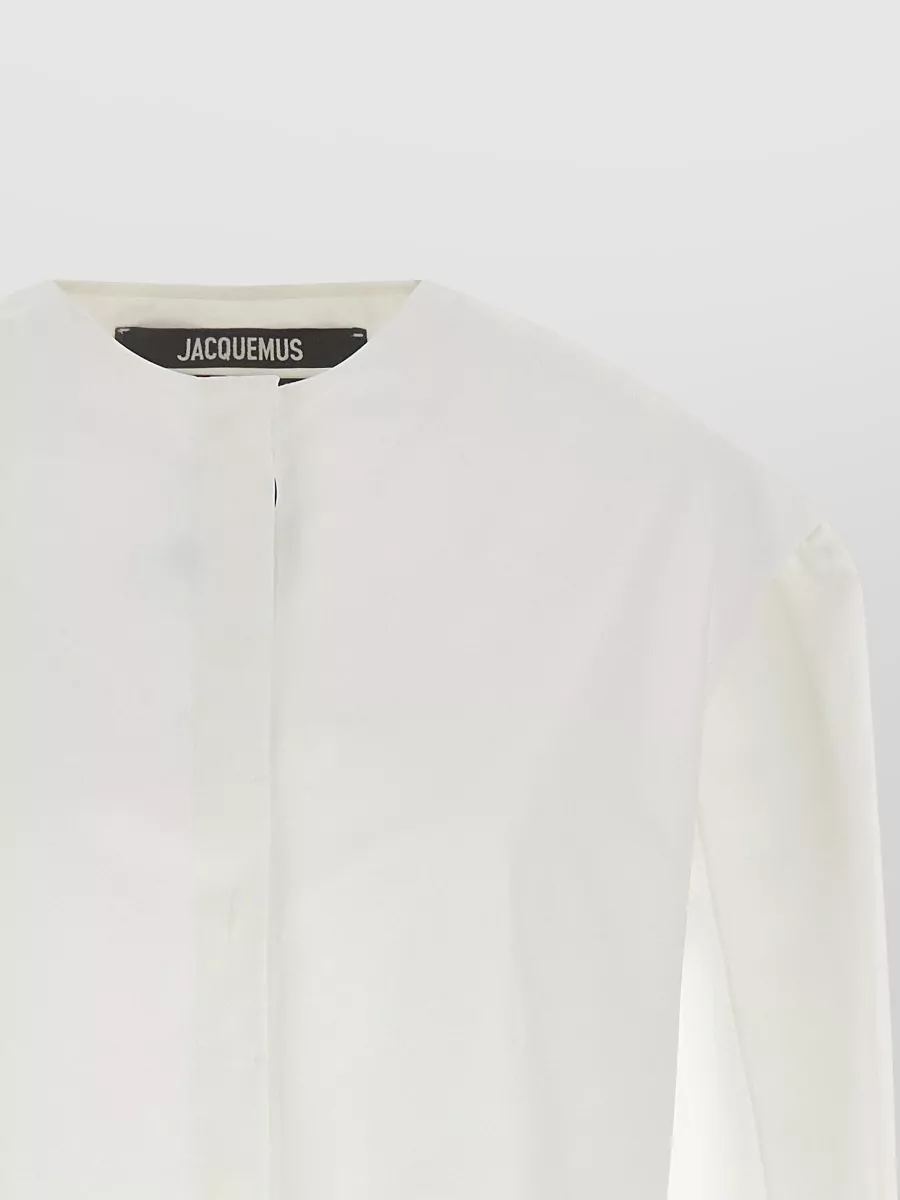 Jacquemus Sleeveless Cotton Mini Dress