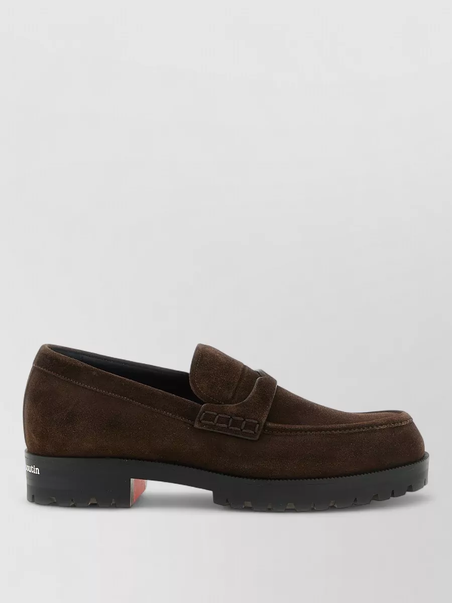 Christian Louboutin leather loafers