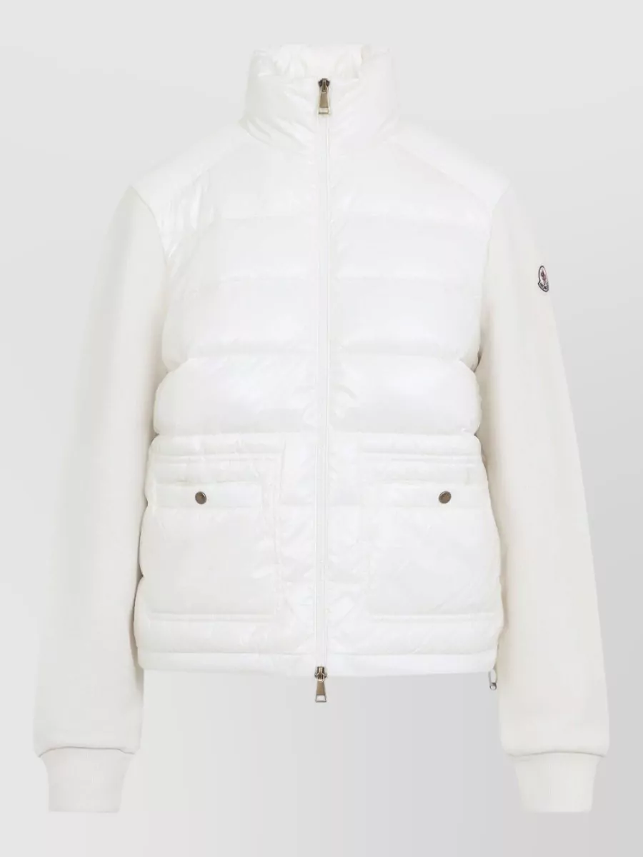 Moncler Quilted puffer cardigan
