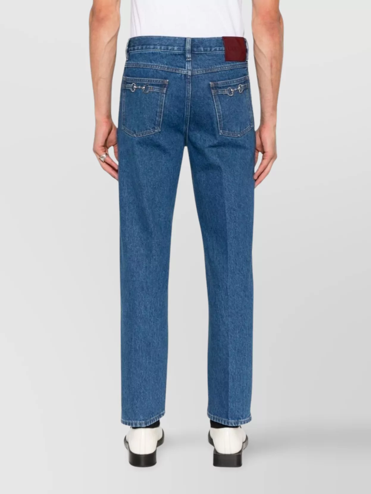 Gucci Slim Fit Denim Cotton Jeans