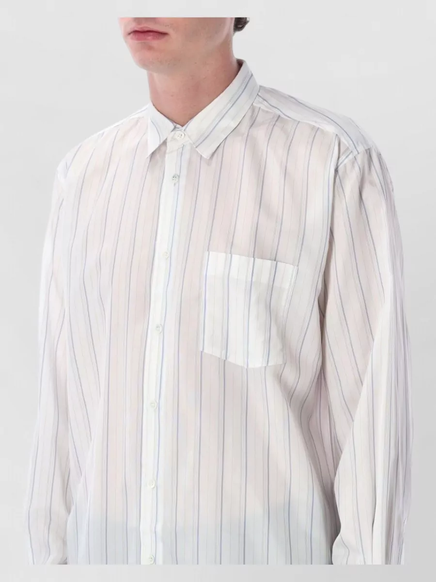 Comme Des Garçons Striped Shirt