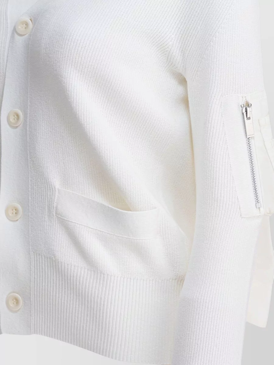 Sacai Cotton Fitted Jacket