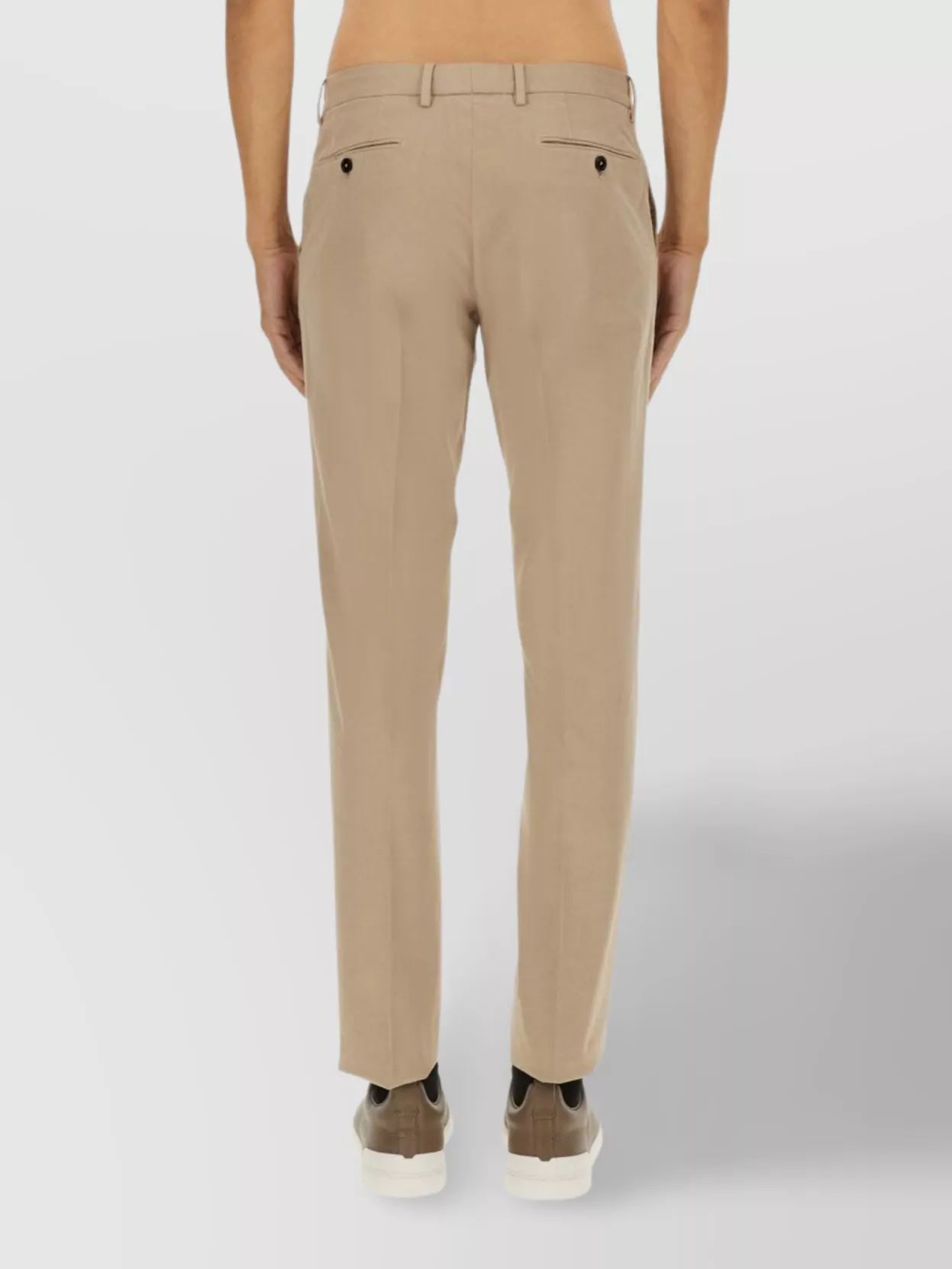 Zegna Tailored Trousers With Side And Back Pockets