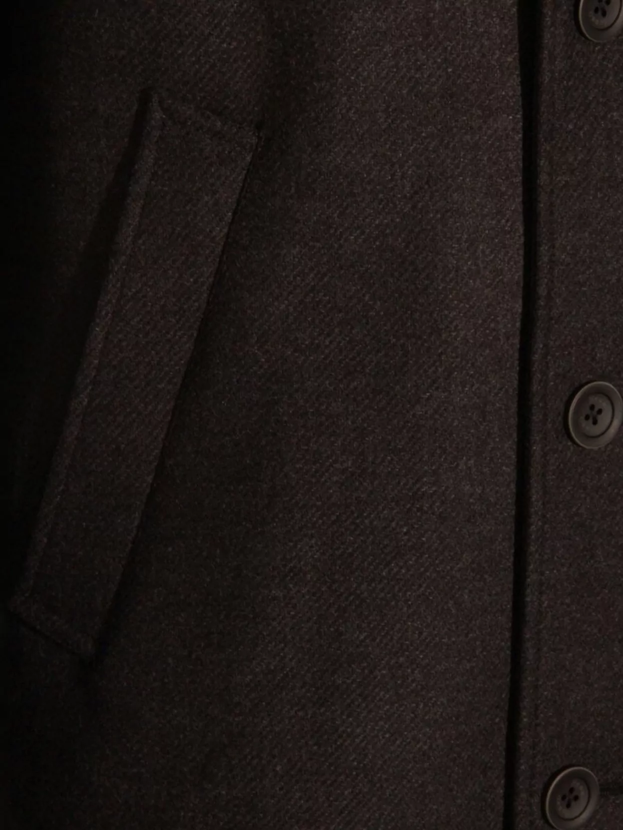 Herno Lapel Side Pockets Long Sleeves Coat