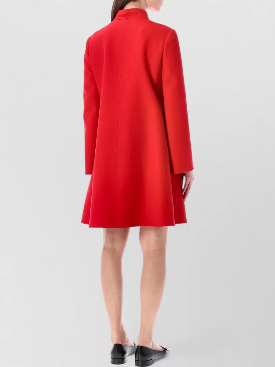 Valentino Garavani Cashmere Wool Single-Breasted Coat