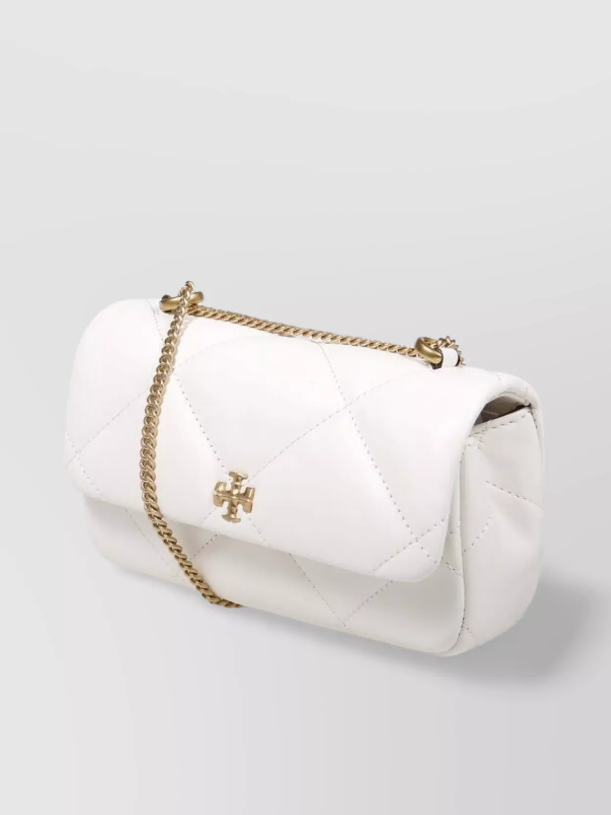 Tory Burch Quilted Mini Flap Bag With Chain Strap