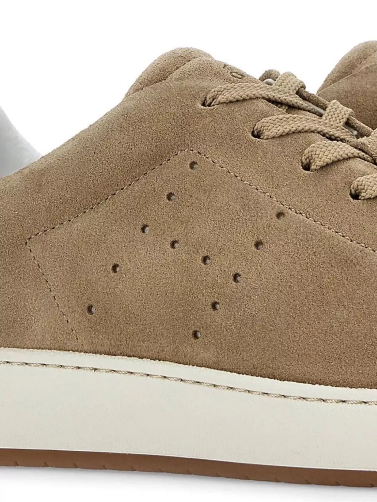 Hogan Rubber Sole Sneakers Perforated Detailing