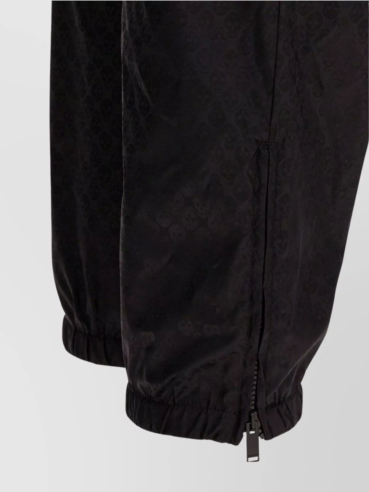 Alexander Mcqueen Patterned Trousers With Elastic Cuffs And Waistband