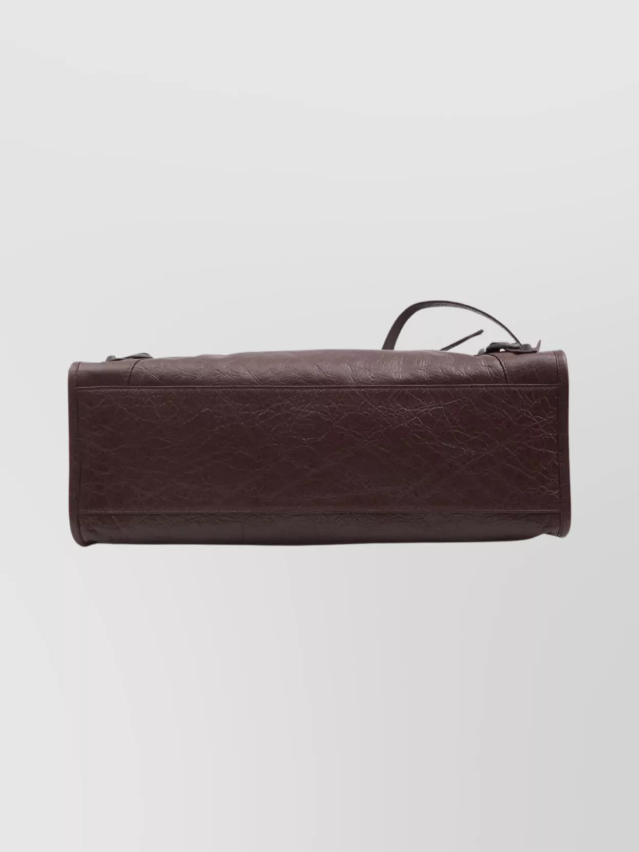 Balenciaga Le City Medium Crinkled Leather Top-handle Bag