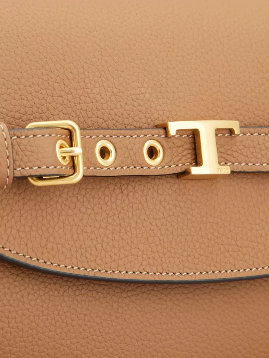 Tod's T Timeless Mini Leather Shoulder Bag