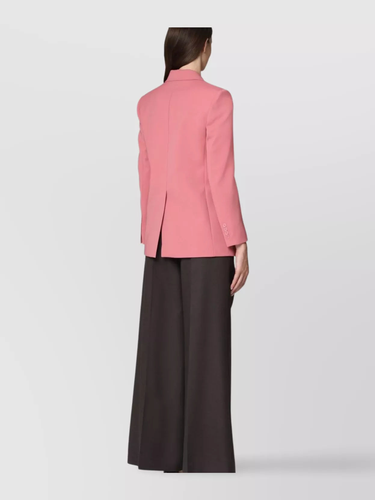 'S MAX MARA LAMELLA WOOL BLAZER DOUBLE-BREASTED
