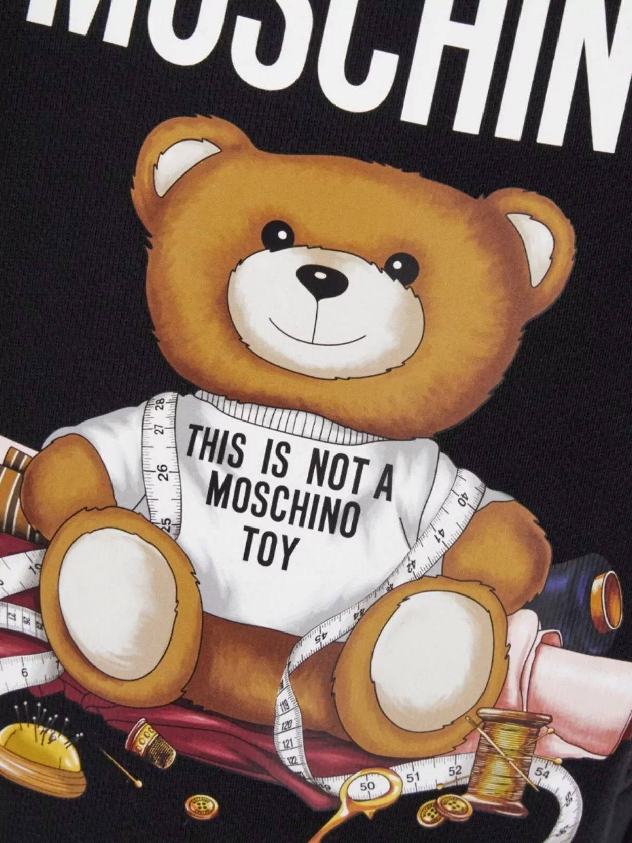 Moschino Joggers Cotton Elastic Waistband