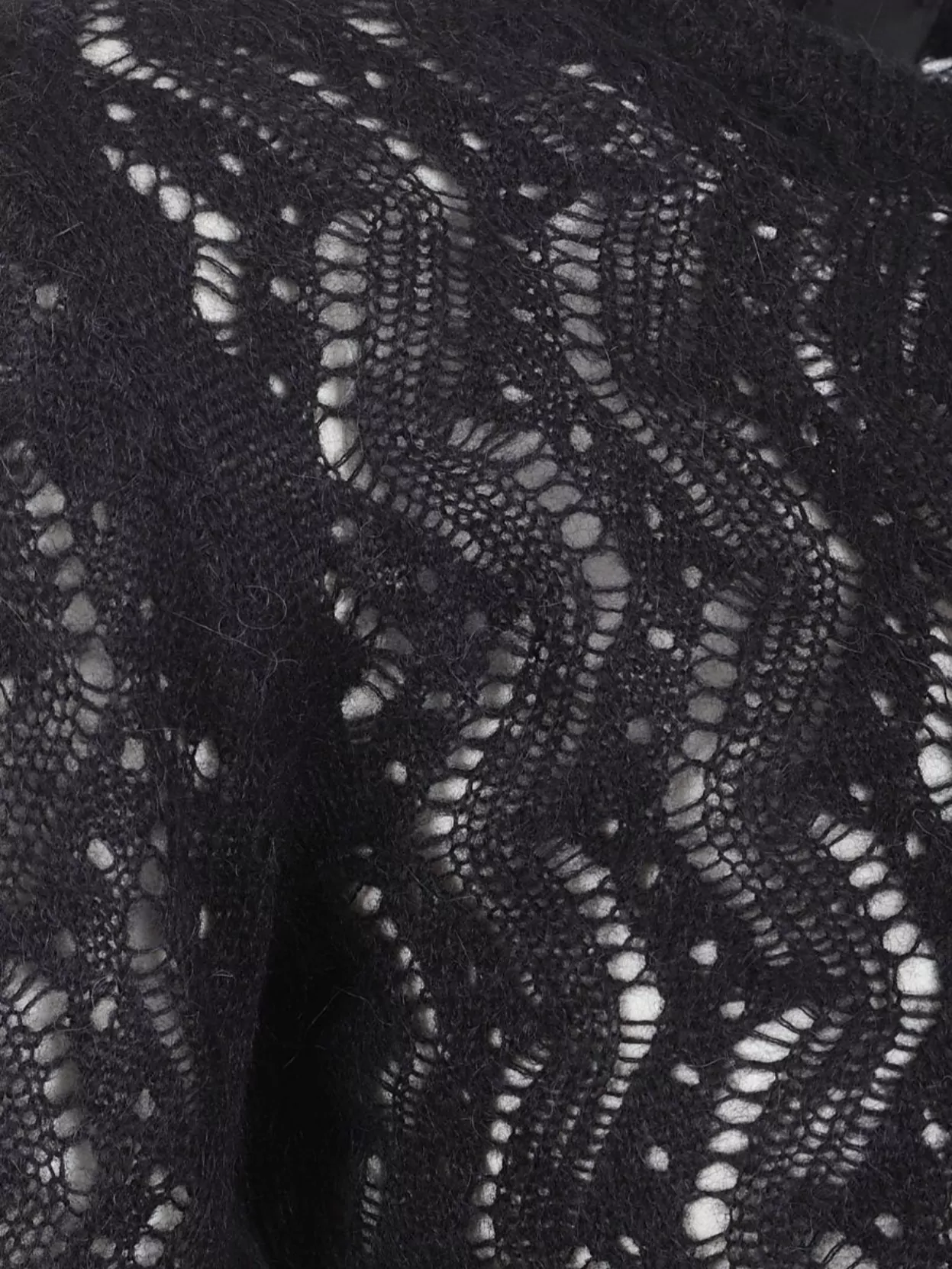 Pinko Alpaca Wool Knitwear Geometric Design