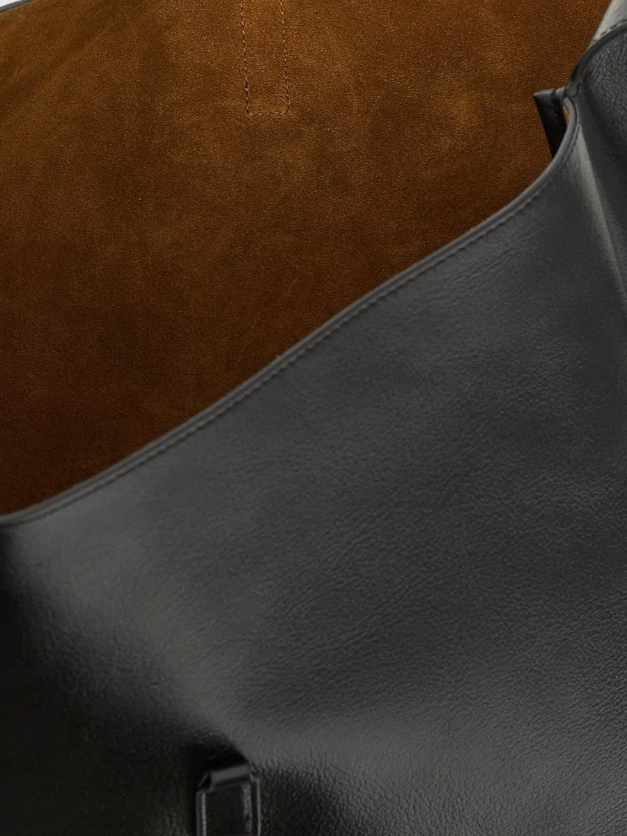 Saint Laurent Leather Maxi Shoulder Bag