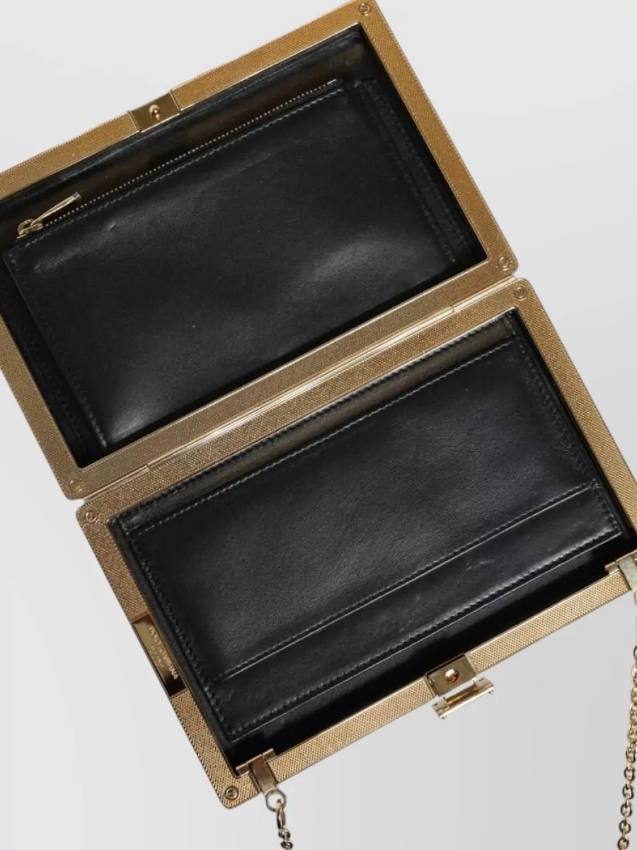 Dolce&Gabbana Mini Leather Crossbody Bag