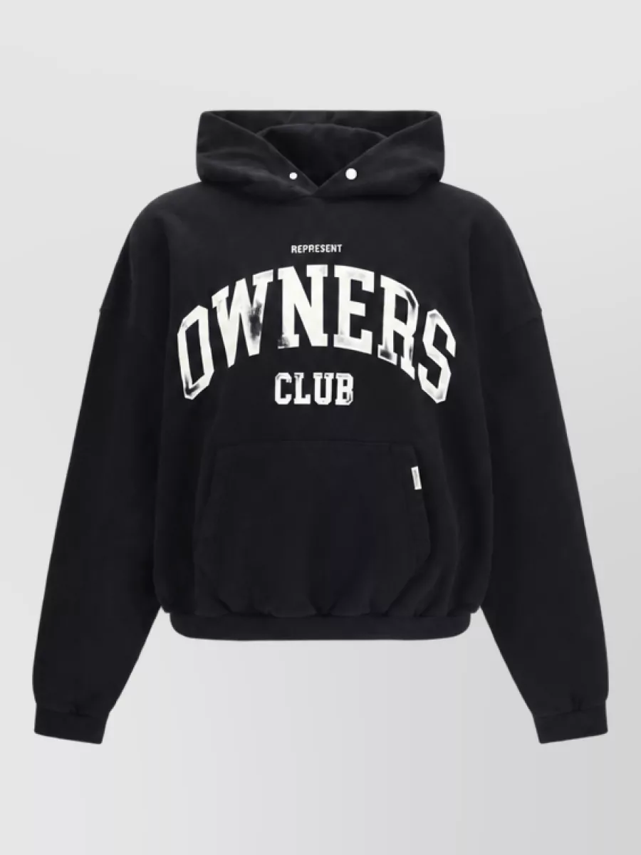 Represent cotton oversized hoodie