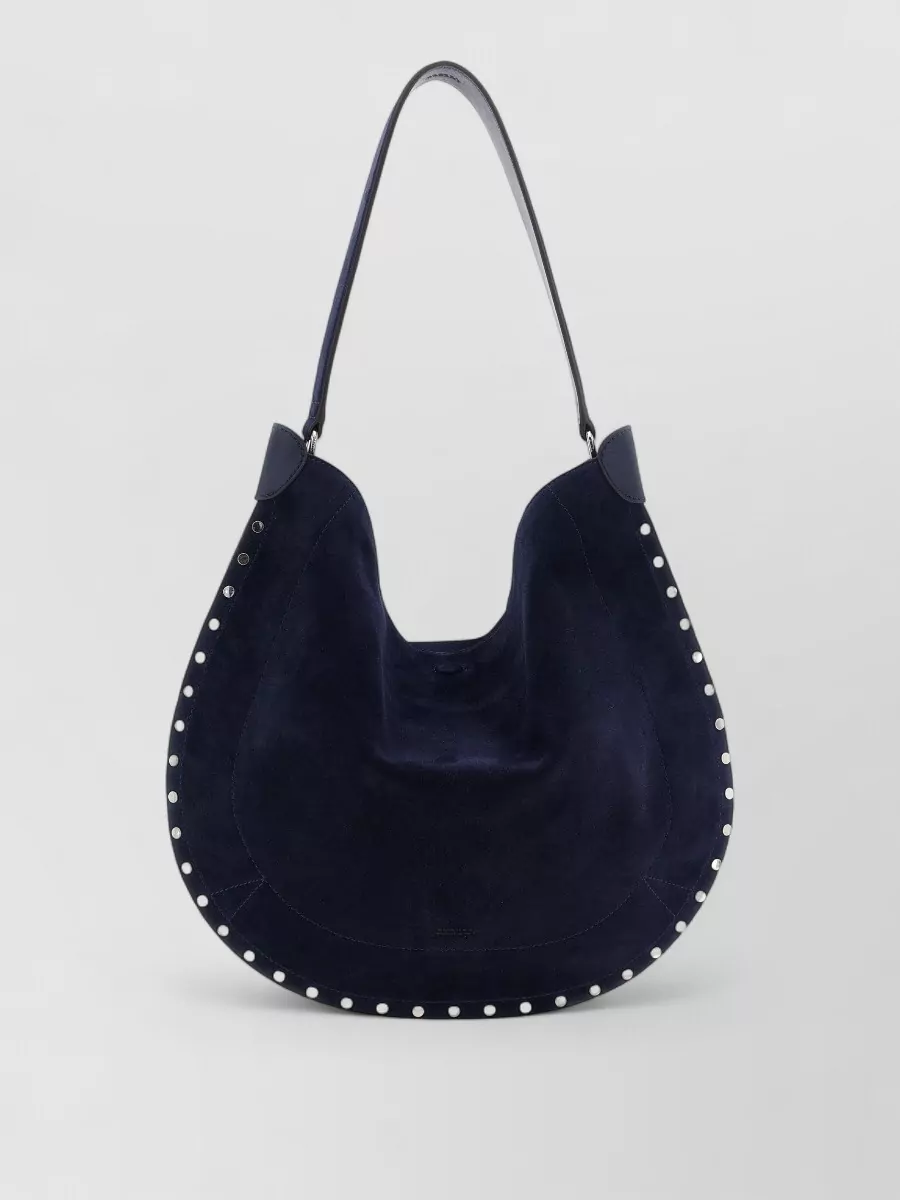 Isabel Marant Oskan Moon Leather Shoulder Bag