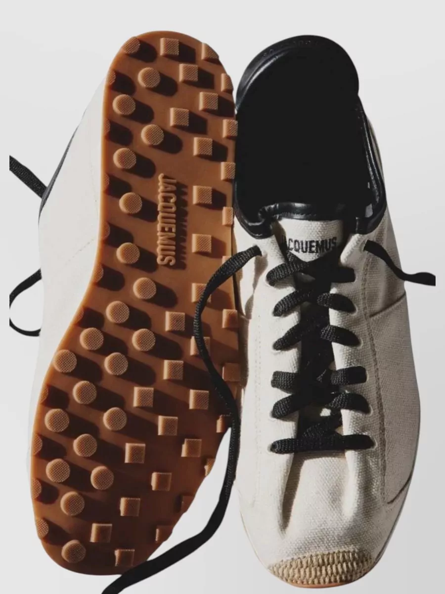 Jacquemus Organic Cotton Low-Top Sneakers