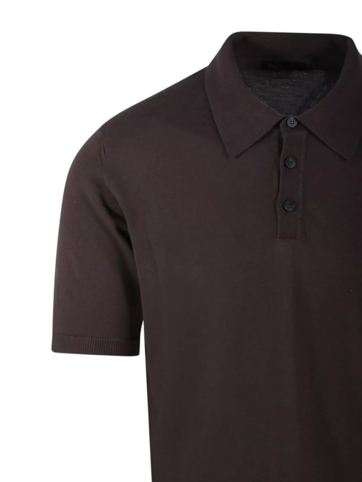 Roberto Collina Linen Knit Polo Shirt