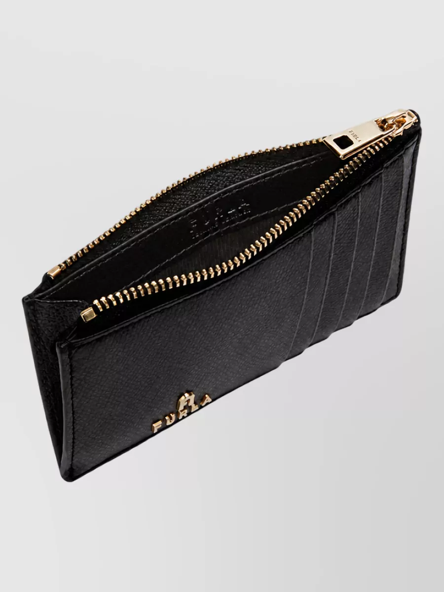 Furla leather keyring