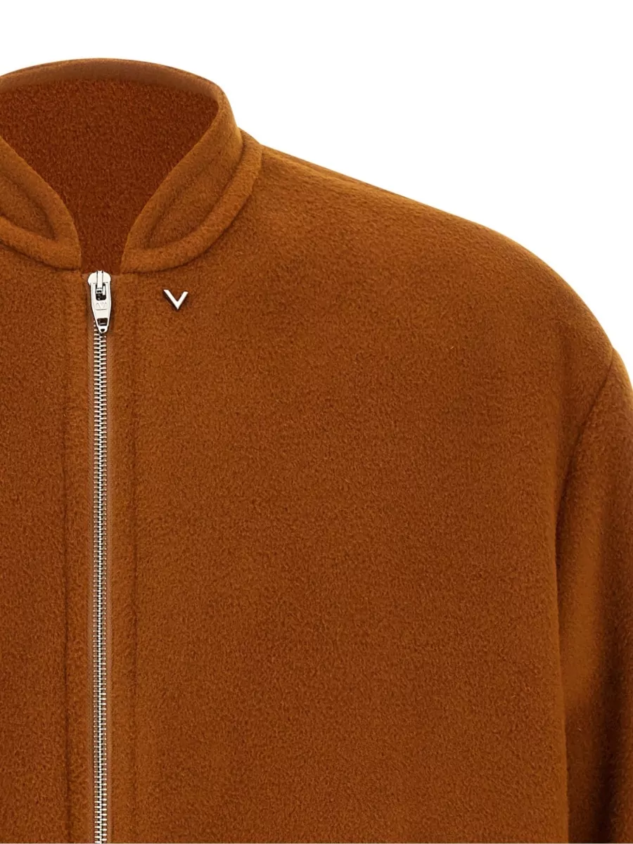 Valentino Garavani Cashmere Bomber Jacket