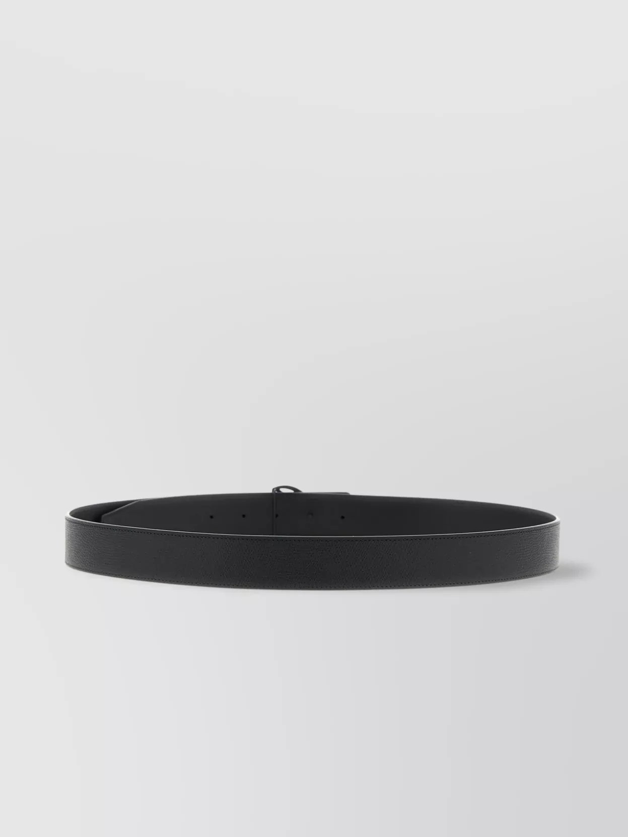Christian Louboutin Adjustable Mooncrest Reversible Belt With Smooth Finish