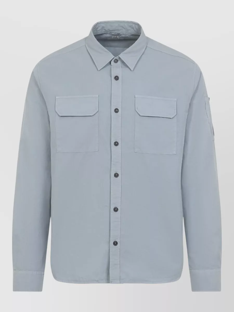 C.p. Company Organic Cotton Lens Shirt Long Sleeves