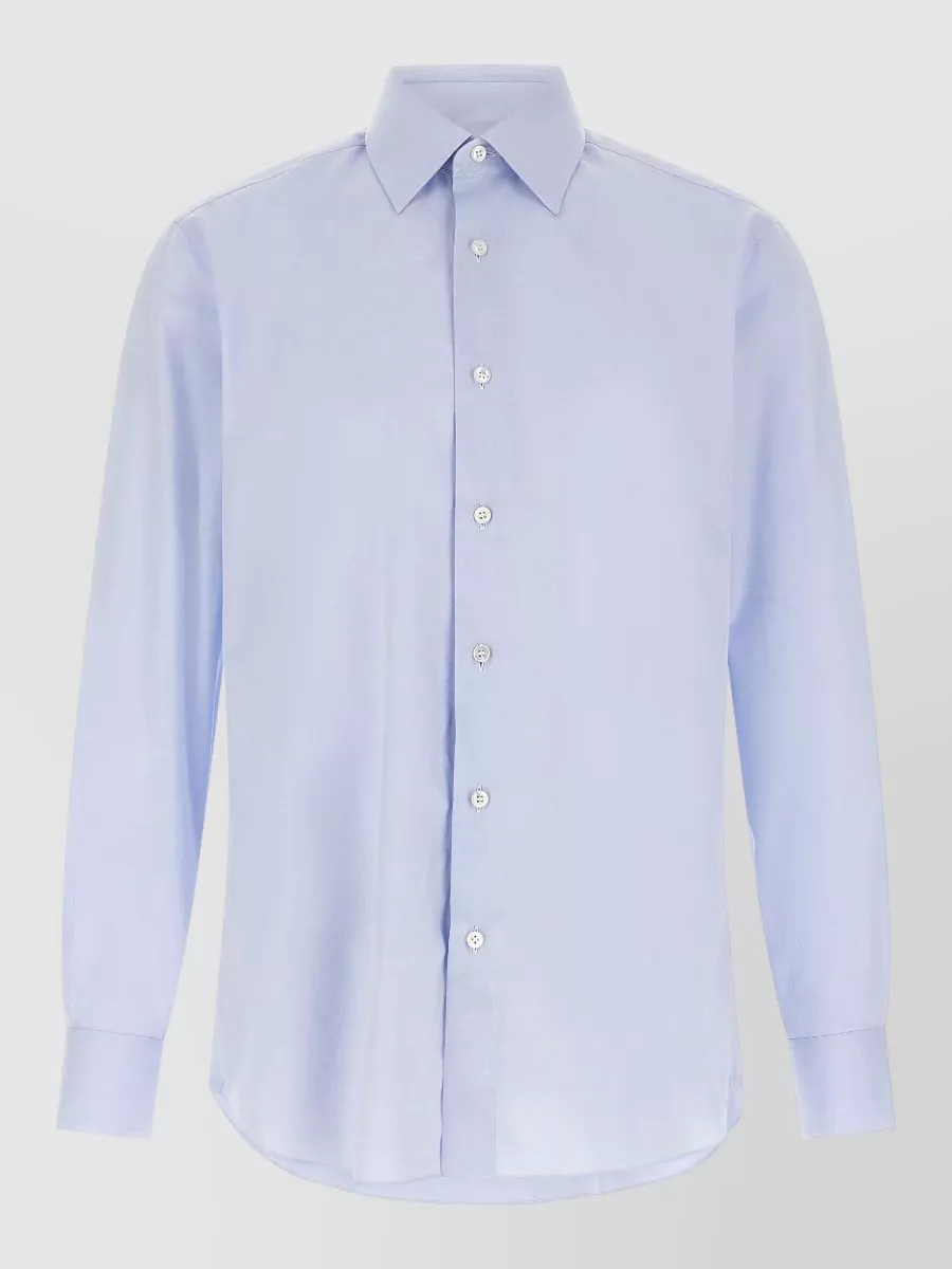 Brioni Clark Regular-Fit Cotton Shirt