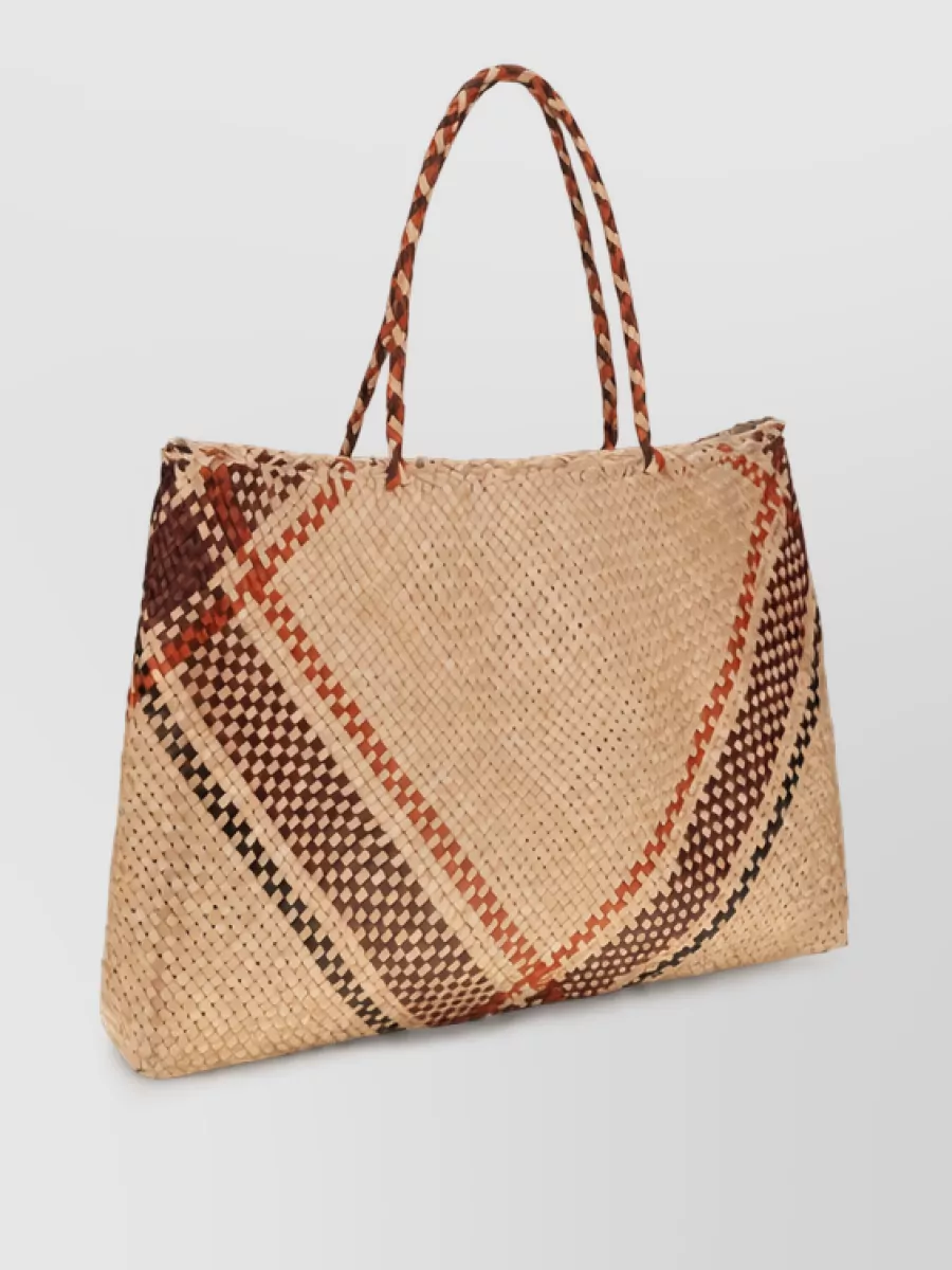 Dragon Diffusion ars tote leather beach bag