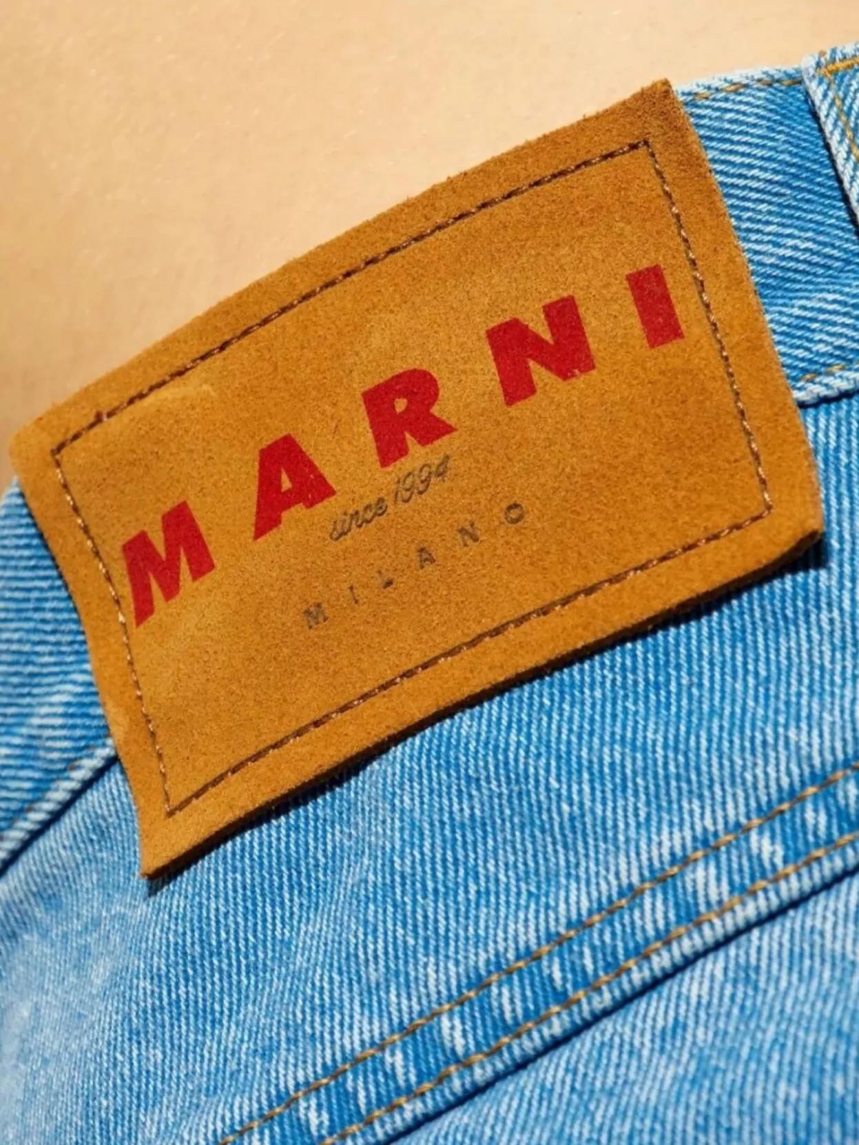 Marni Straight Fit Trousers Belt Loops