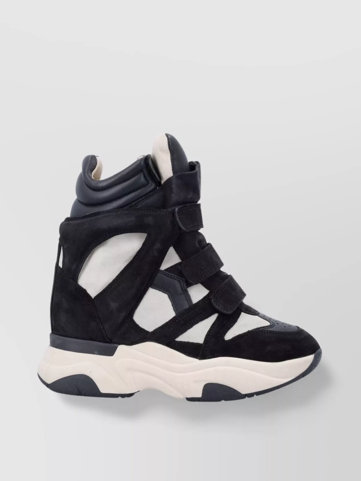 Isabel Marant Hidden Heel High-Top Sneakers