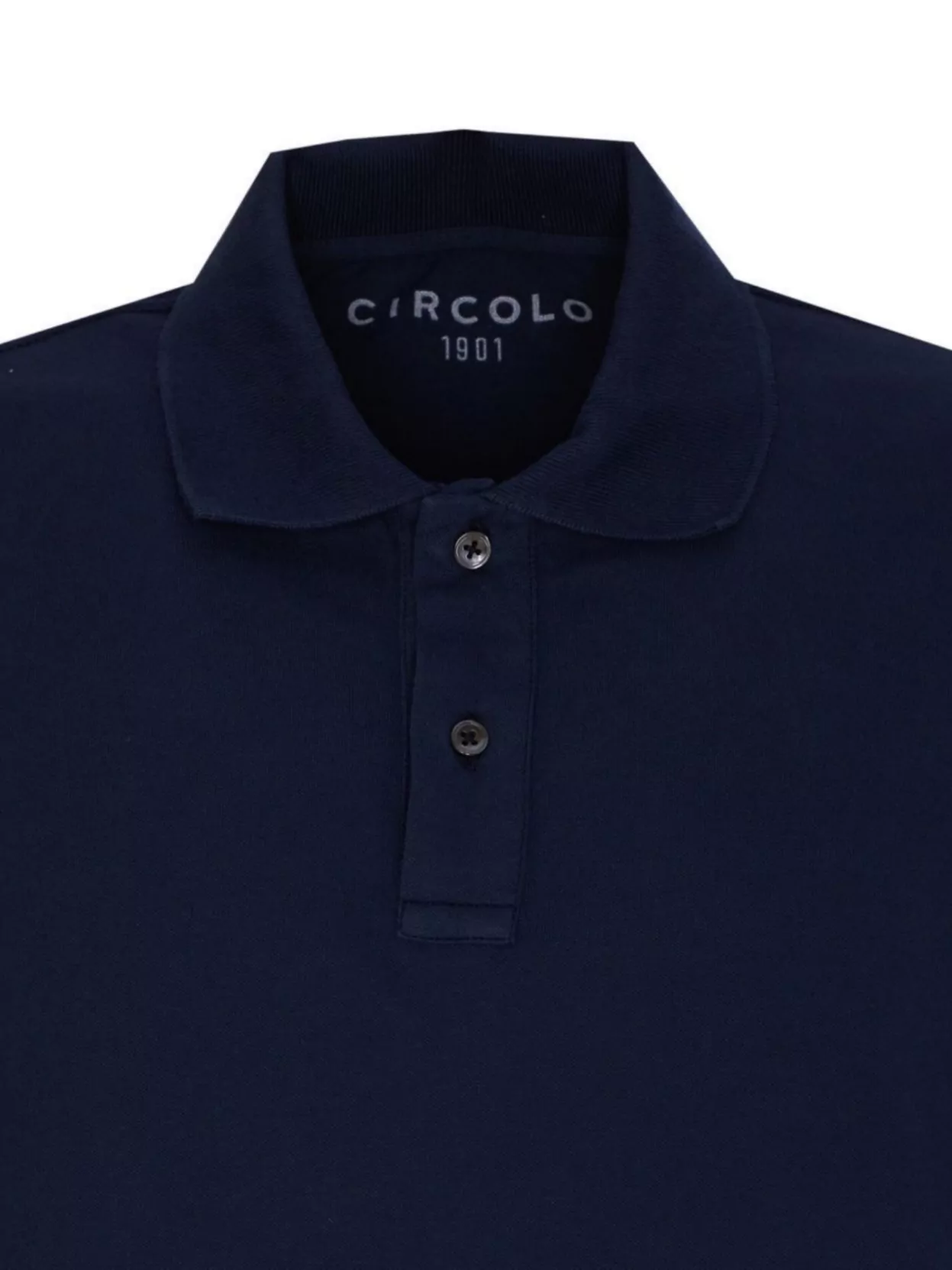 Circolo 1901 Buttoned Polo Shirt With Collar And Short Sleeves