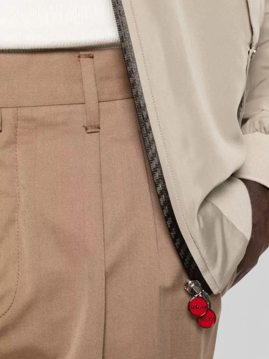 Kiton Zip-Up Bomber Jacket