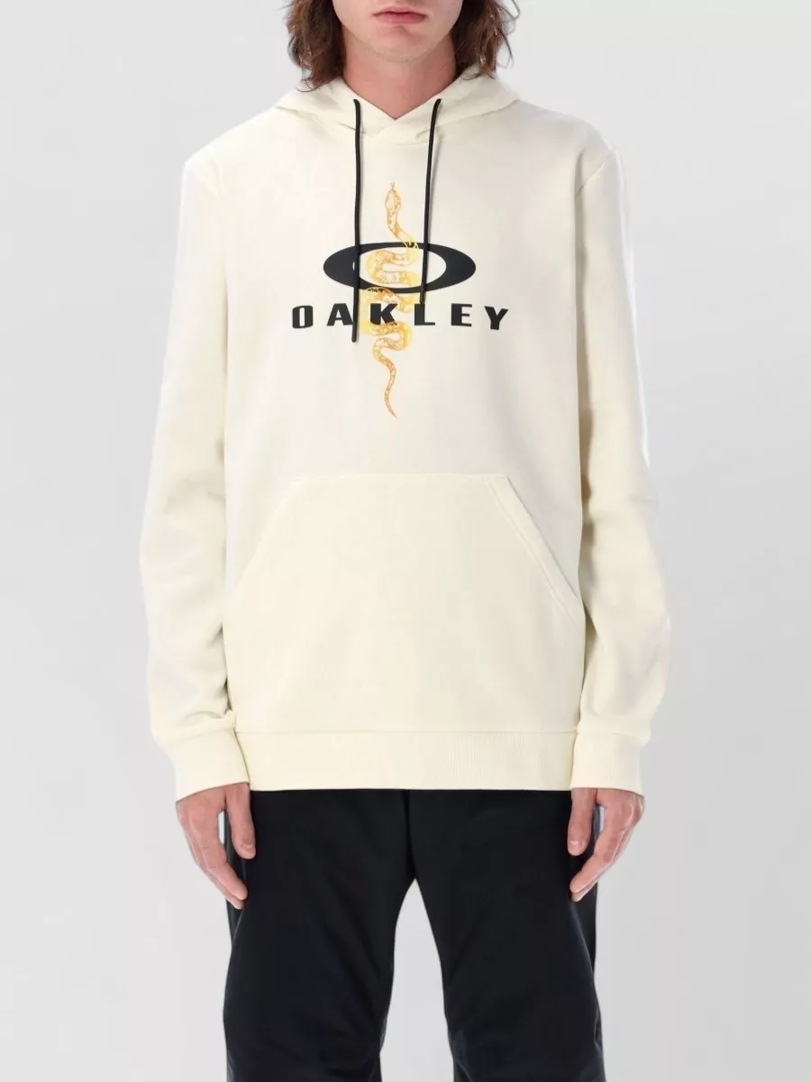 Oakley cotton-blend loose-fit hoodie