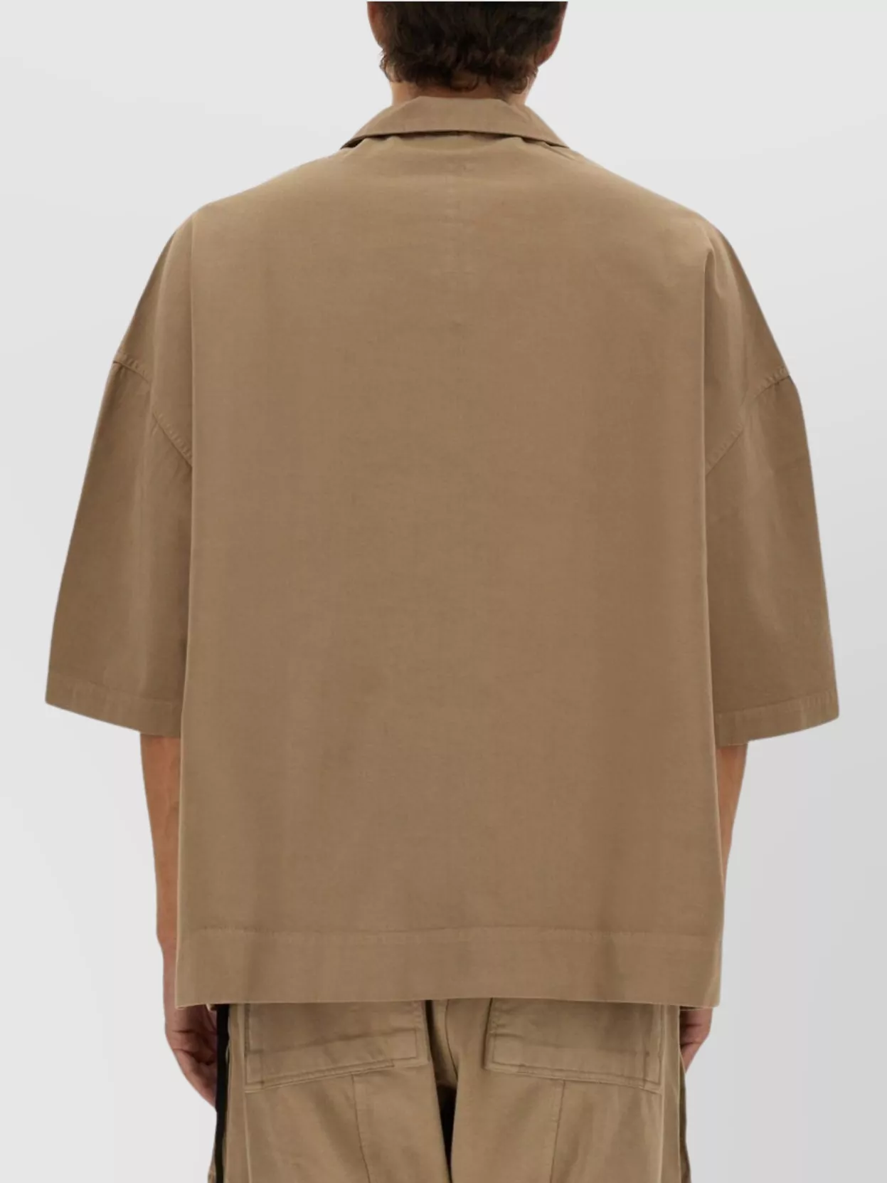 Rick Owens Drkshdw Boxy Short Sleeve Shirt Patch Pockets