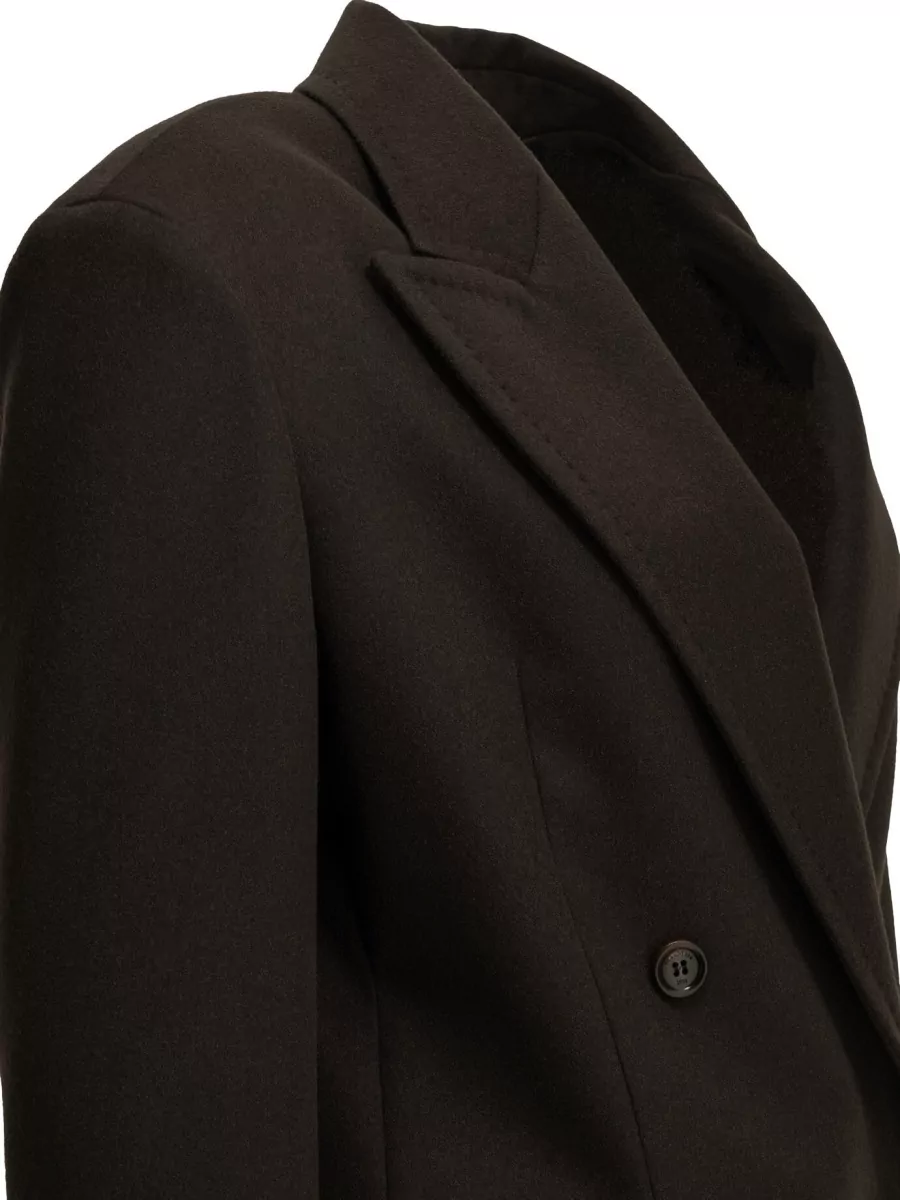 Max Mara Camel Hair Double Breasted Coat