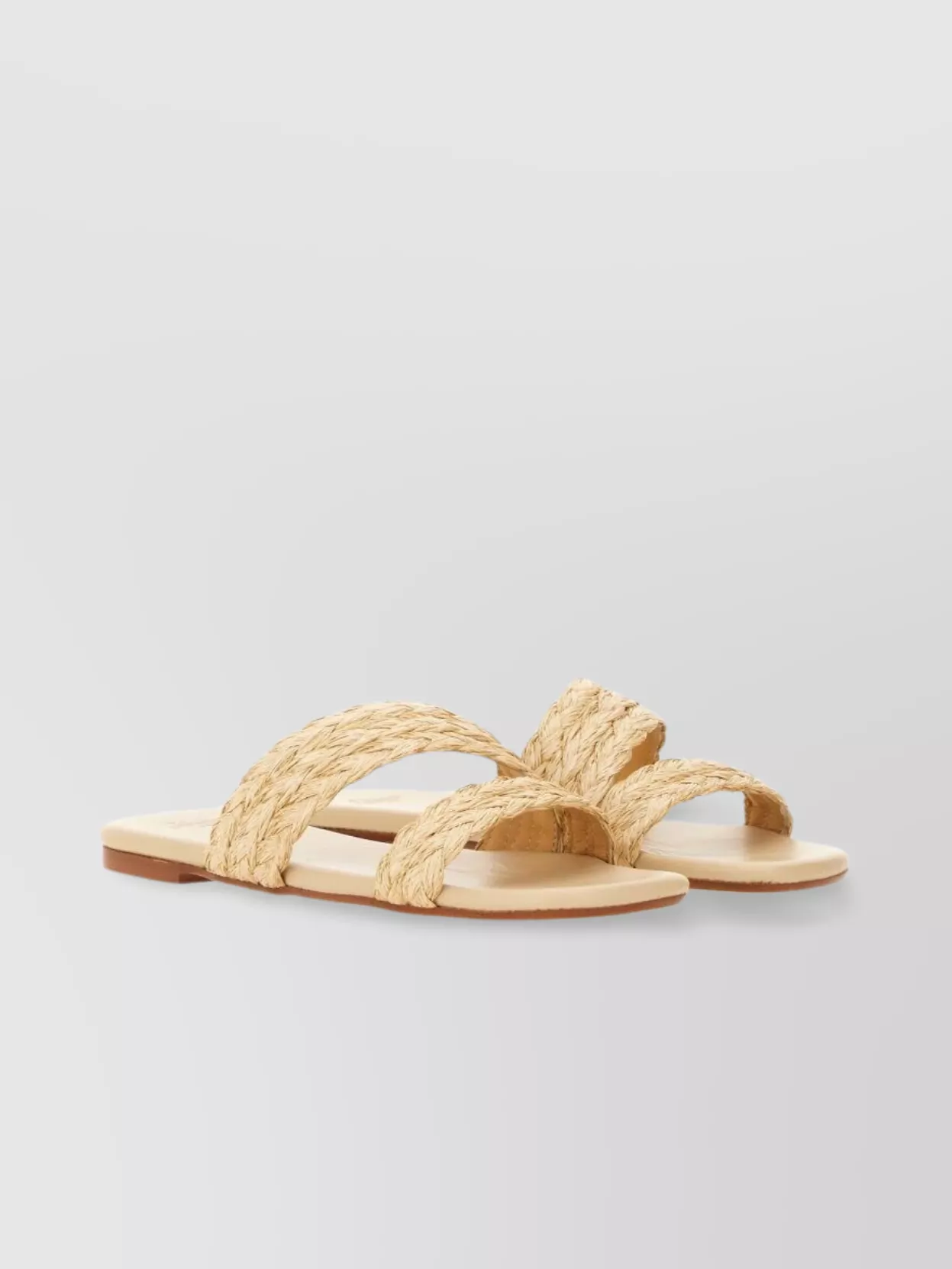 CASTAñER BRAIDED STRAP FLAT SOLE OPEN TOE SANDALS
