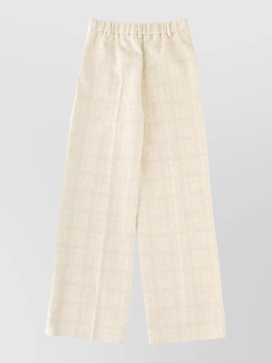 Gucci High Waist Tailored Wide Leg Pants