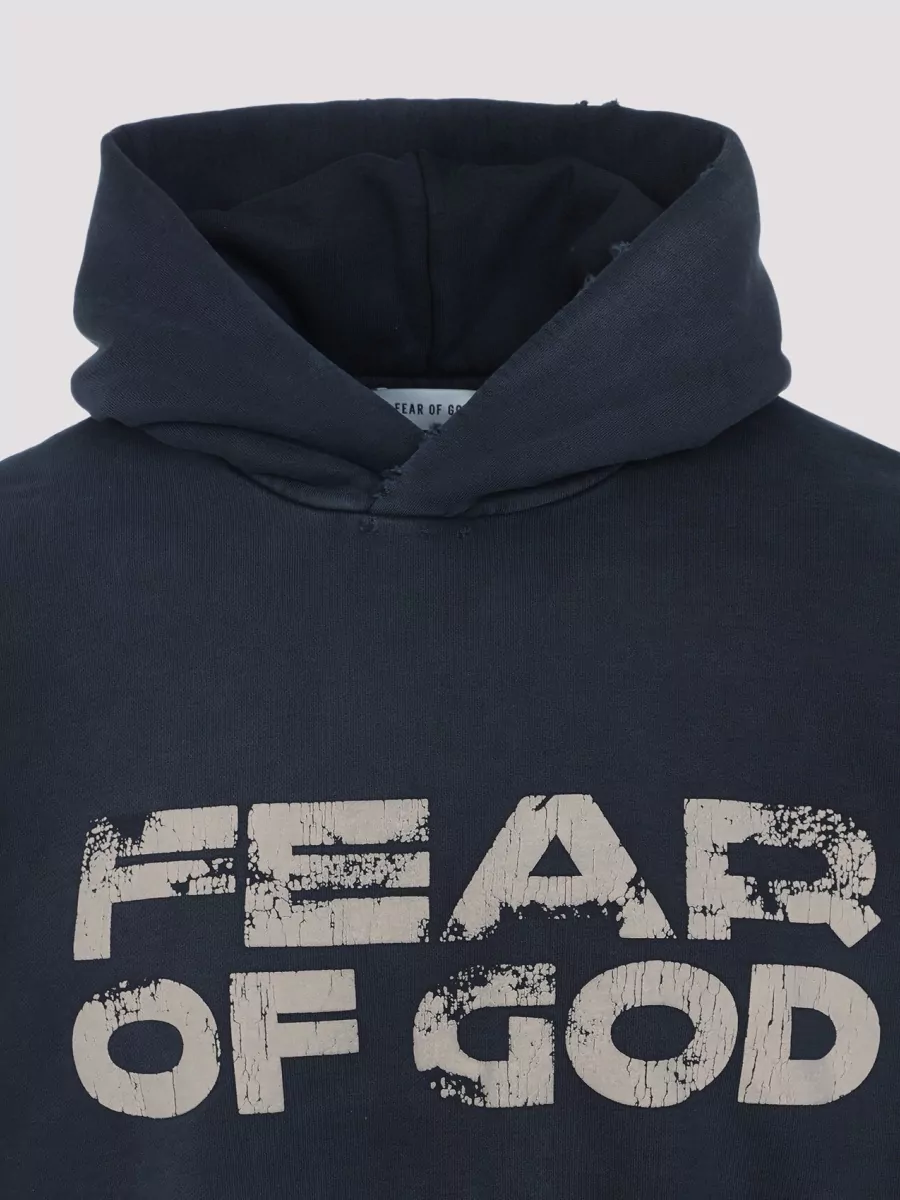 Fear Of God Hooded Knitwear With Ribbed Cuffs And Hem