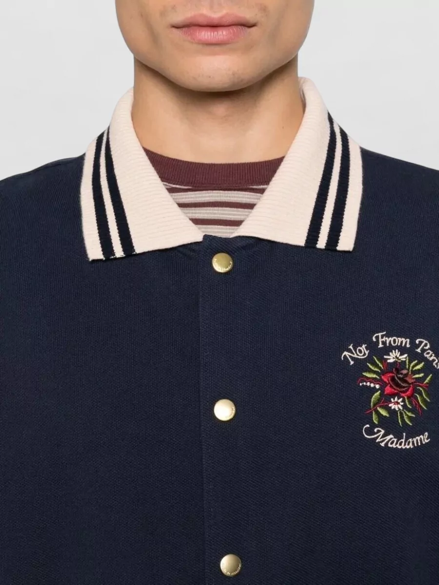 Drôle De Monsieur Cotton Piqué Shirt