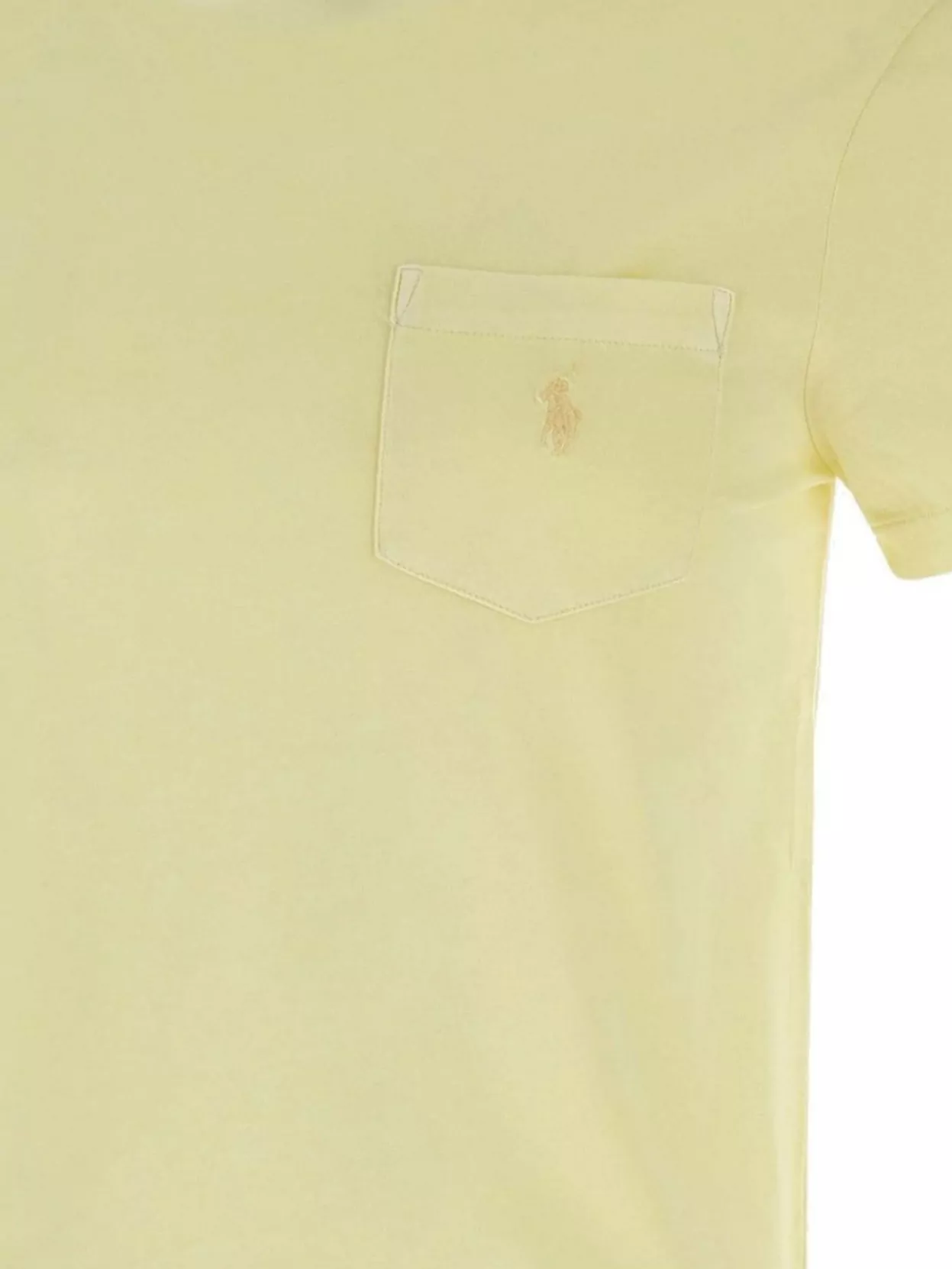 Ralph Lauren Logo Chest Pocket Crew Neck Short Sleeves T-Shirt