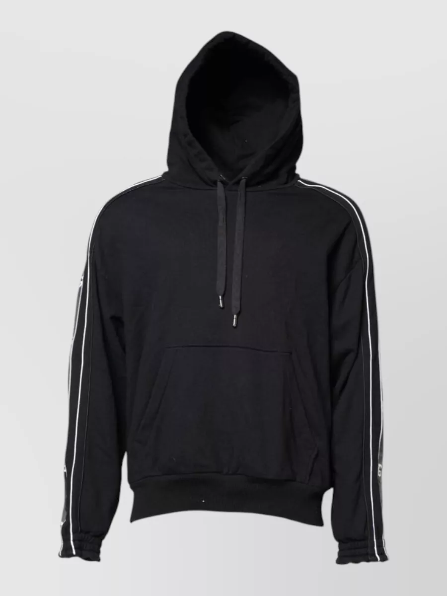 Dolce&Gabbana Cotton logo hooded sweatshirt
