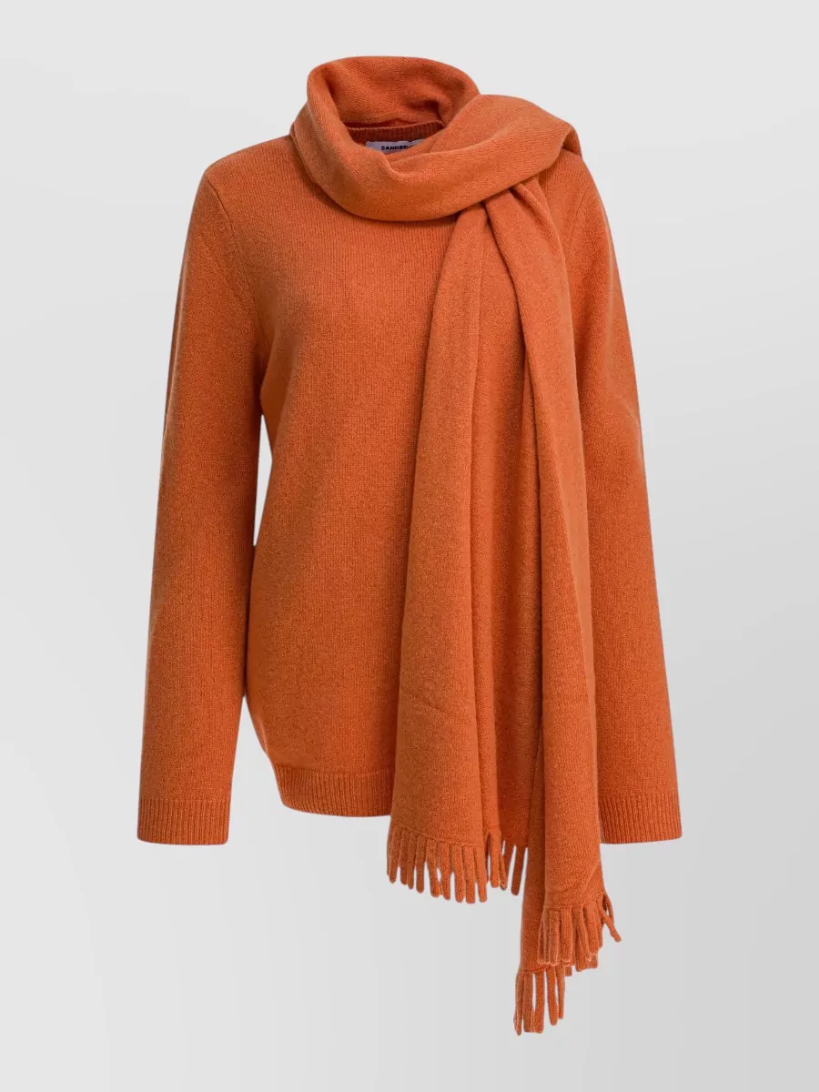 SANDBEIGE wool knit sweater