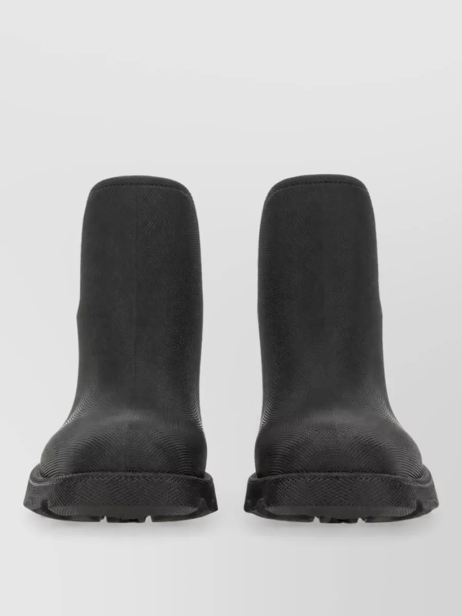 Burberry rubber boots