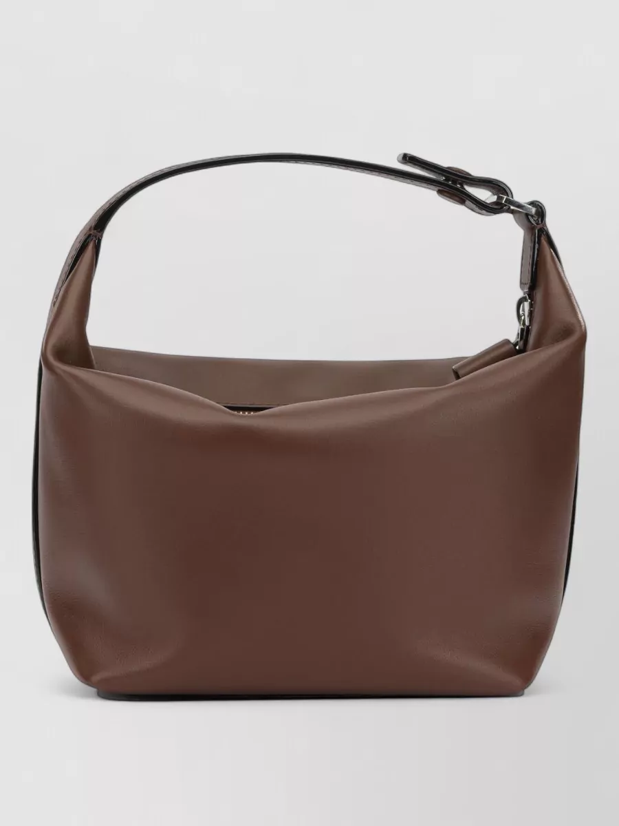 Valextra Shoulder Bag Adjustable Strap And Top Handle