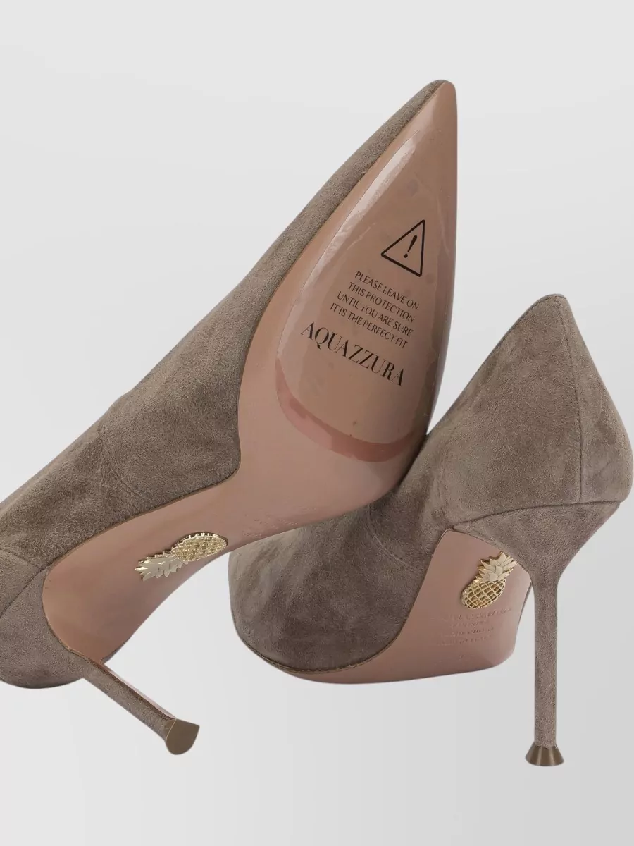 Aquazzura Suede Voltaire 85Mm Pumps