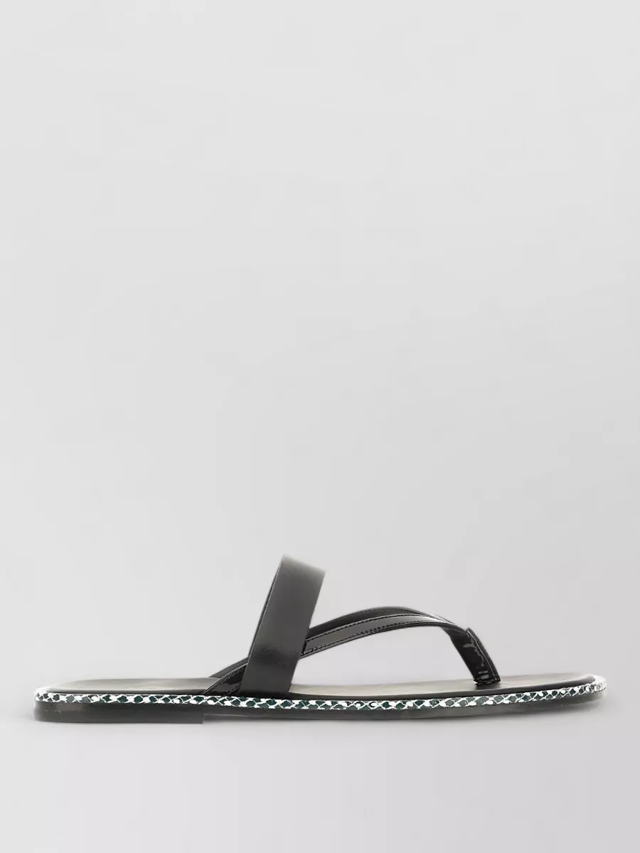Dries Van Noten Leather thong sandals